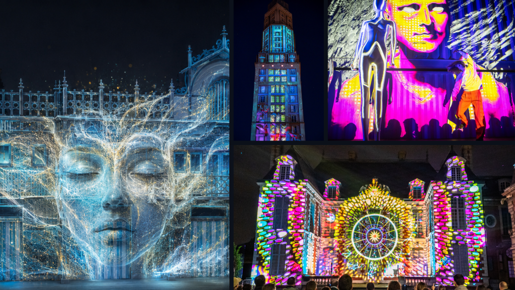 Closing of the Festival : AMIENS - Video mapping tour in the city - 16<sup>th</sup> and 17<sup>th</sup> of October